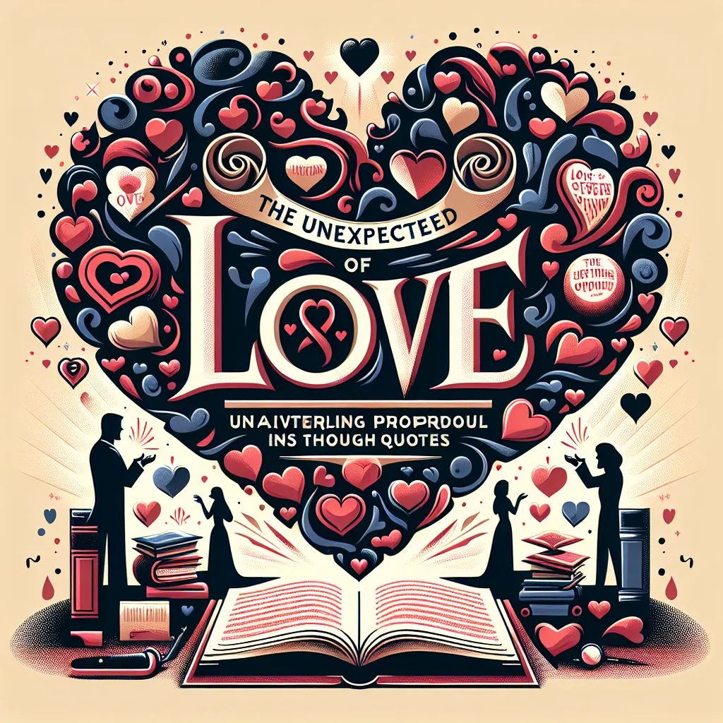 The Unexpected Wisdom of Love: Unraveling Profound Insights Through Quotes