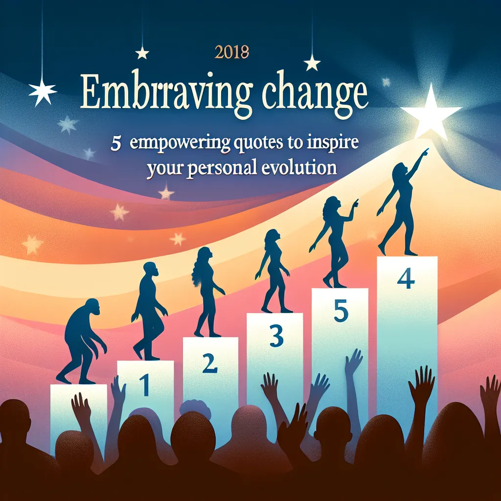Embracing Change: 5 Empowering Quotes to Inspire Your Personal Evolution