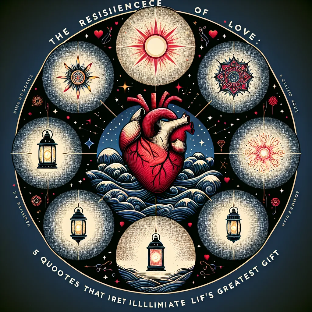 The Resilience of Love: 5 Quotes That Illuminate Life's Greatest Gift