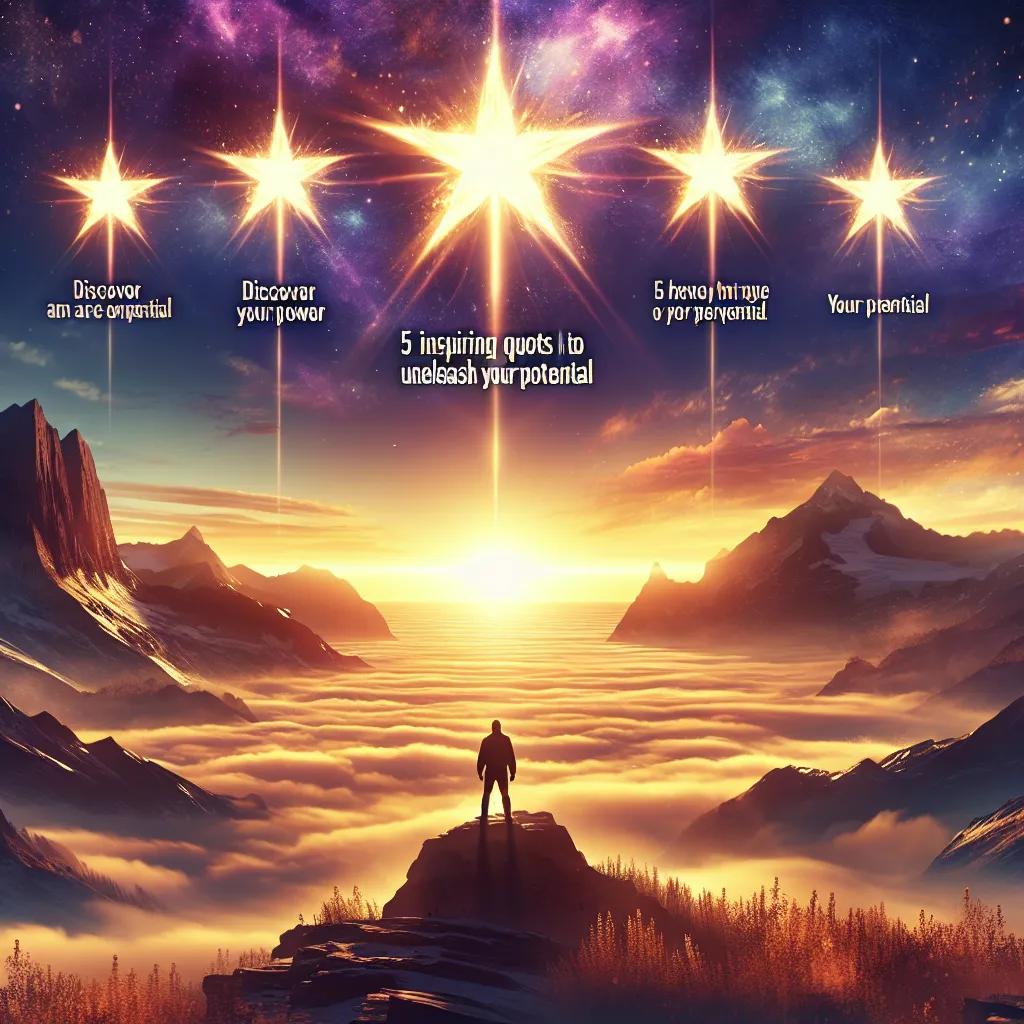 Discover Your Power: 5 Inspiring Quotes to Unleash Your Potential