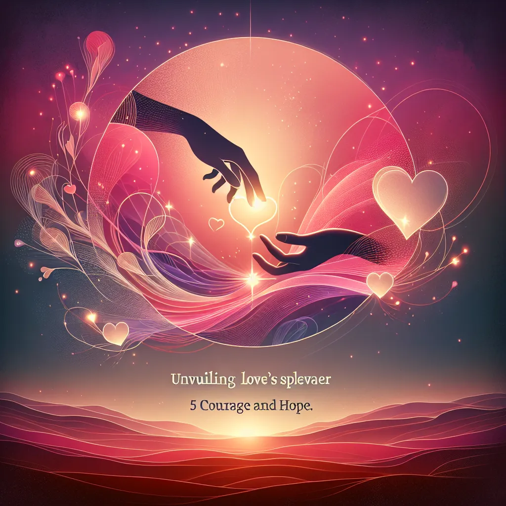 Unveiling Love's Splendor: 5 Quotes that Instill Courage and Hope