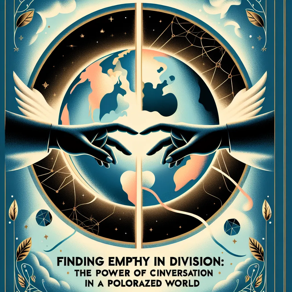 Finding Empathy in Division: The Power of Conversation in a Polarized World