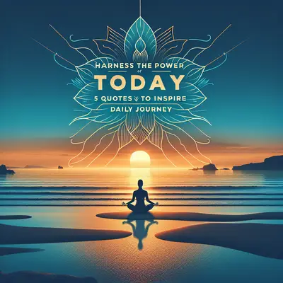 Harness the Power of Today: 5 Quotes to Inspire Your Daily Journey