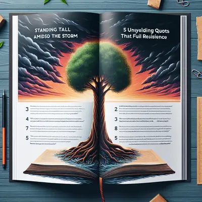 Standing Tall Amidst the Storm: 5 Unyielding Quotes that Fuel Resilience