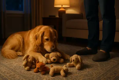The Dog, Her Plushies, And The Quiet Language Of Devotion