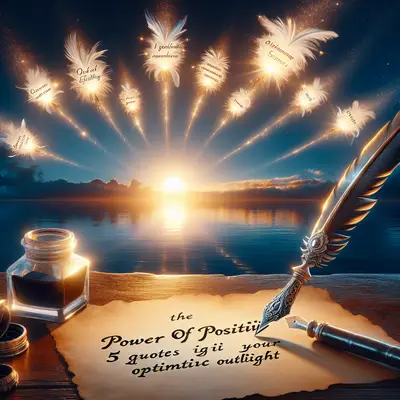 The Power of Positivity: 5 Quotes to Ignite Your Optimistic Outlook
