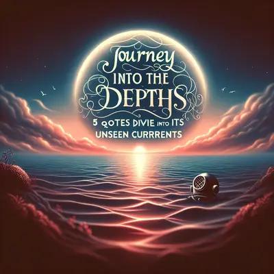 Journey Into the Depths of Love: 5 Quotes That Dive into Its Unseen Currents