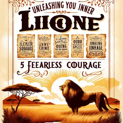 Unleashing Your Inner Lion: 5 Roaring Quotes to Inspire Fearless Courage