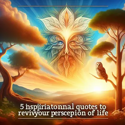 5 Inspirational Quotes to Reinvent Your Perception of Life