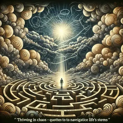 Thriving in Chaos: 5 Enlightening Quotes to Navigate Life's Storms