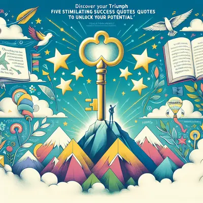 Discover Your Triumph: Five Stimulating Success Quotes to Unlock Your Potential