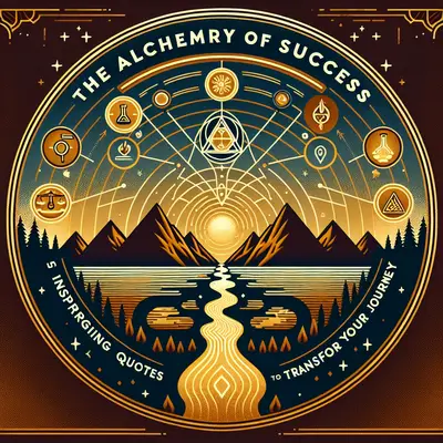 The Alchemy of Success: 5 Inspiring Quotes to Transform Your Journey
