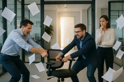 From Office Chair Drama to Life Purpose: Success Lessons Hiding in Everyday Conflict