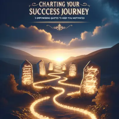 Charting Your Success Journey: 5 Empowering Quotes to Keep You Motivated