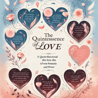 The Quintessence of Love: 5 Quotes That Reveal Its True Beauty and Power