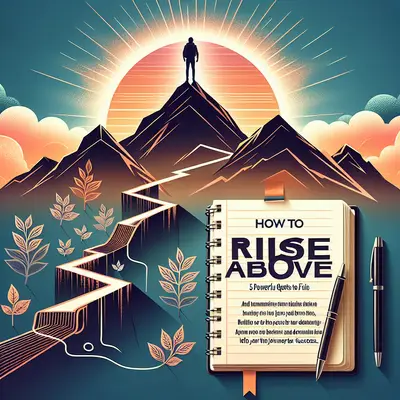 How To Rise Above: 5 Powerful Quotes to Fuel Your Journey to Success