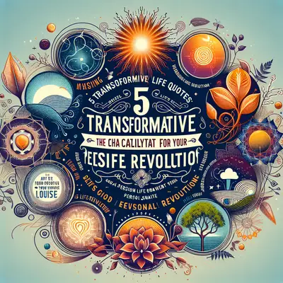 5 Transformative Life Quotes: The Catalyst for Your Personal Revolution