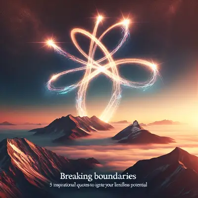 Breaking Boundaries: 5 Inspirational Quotes to Ignite Your Limitless Potential