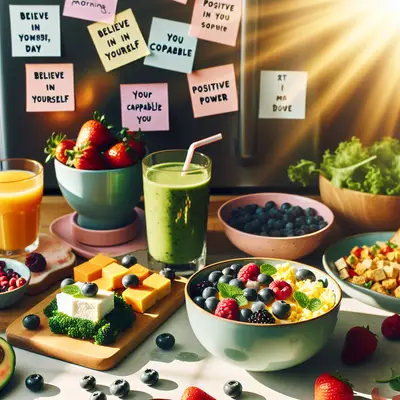 Supercharge Your Morning: Harness the Power of Breakfast Superfoods and Positive Affirmations