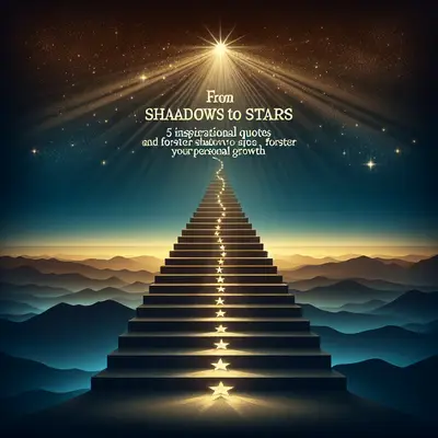 From Shadows to Stars: 5 Inspirational Quotes to Foster Your Personal Growth