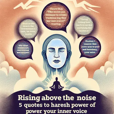 Rising Above the Noise: 5 Quotes to Harness the Power of Your Inner Voice