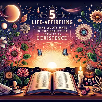 5 Life-Affirming Quotes that Illuminate the Beauty of Existence